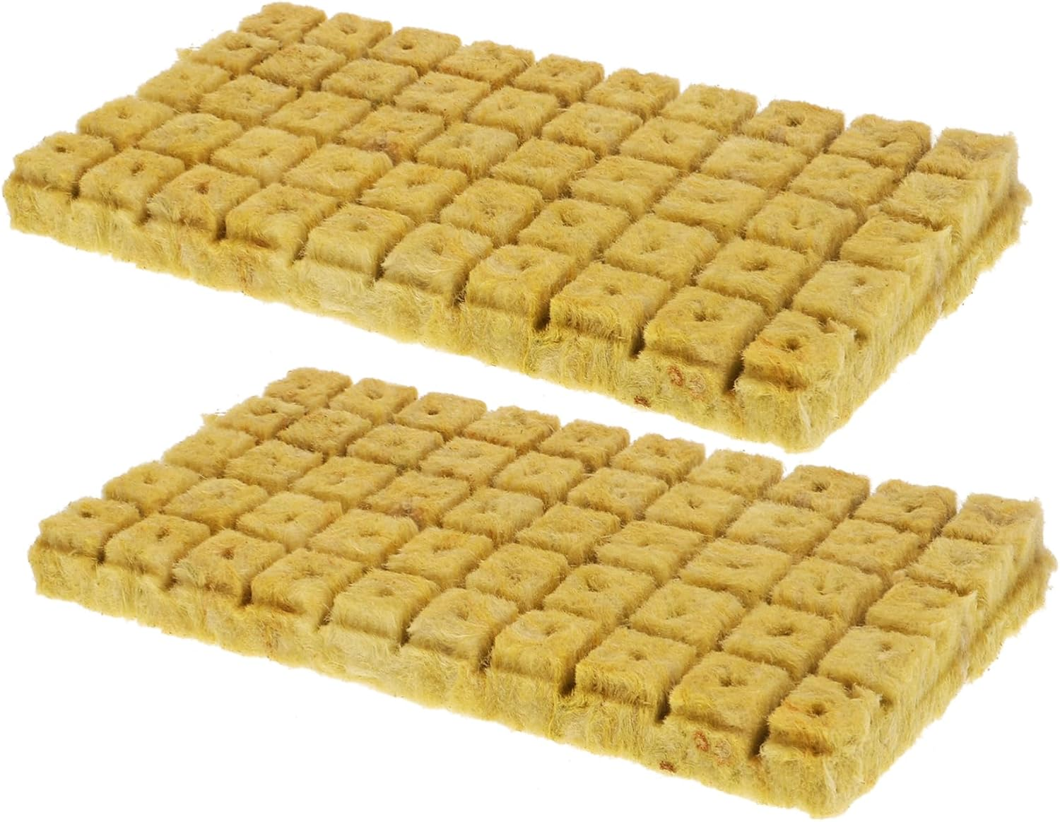 100Pcs Hydroponic Nutrient Blocks Seed Starter Cubes 25X25X30Mm Soilless Planting Medium for Indoor Gardening and Nursery Cultivation