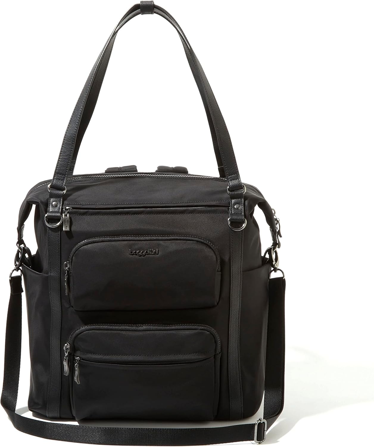 Baggallini Nolita Convertible Backpack - 14X11 Inch Travel Backpack with 16 Inch Laptop Sleeve - Lightweight Luggage Backpack image number 3