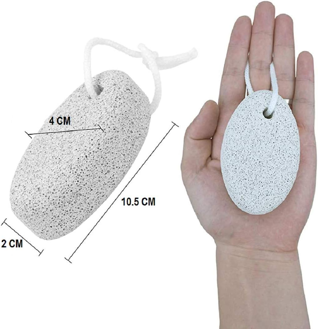 Myynti Foot Scrubber Stone for Dead Skin Remover for Dry Dead Skin, Heels, Elbows, Hand Foot Care (Pack of 1) image number 5