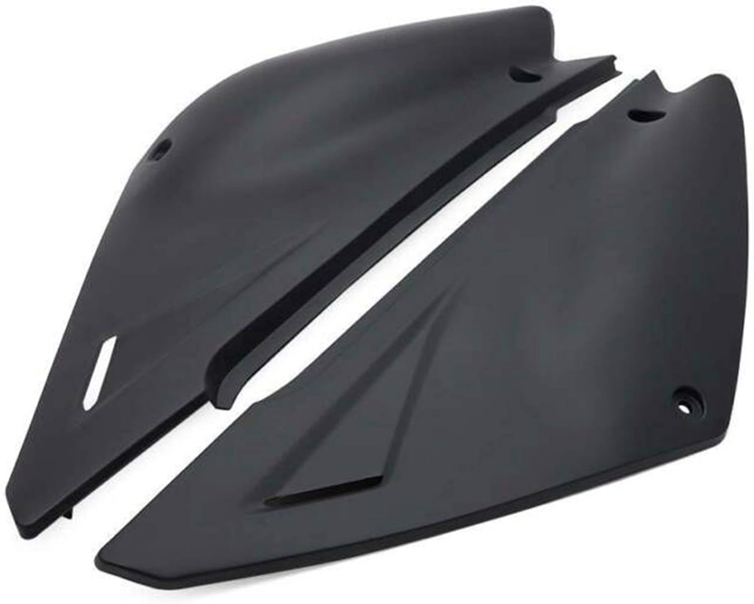 For GXT200 DR200 Jinan Qingqi Tibetan Qm200Gy-B a Spillplate Black Three Side Plate Fairing image number 5