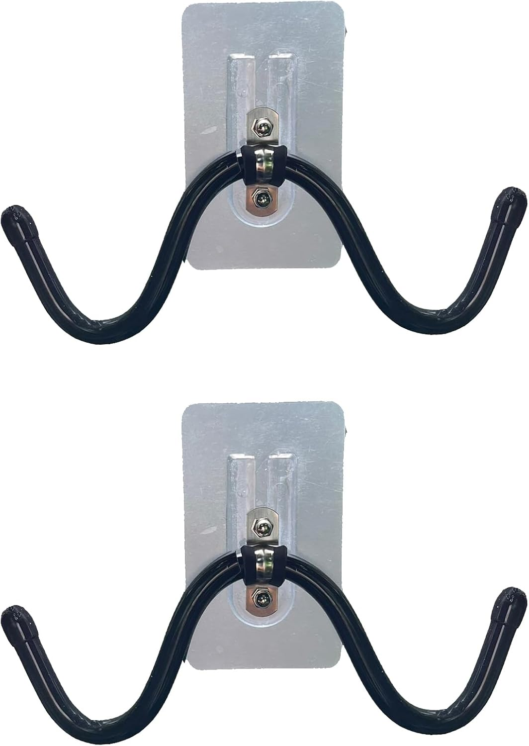 Pmsanzay Mug Cup Holder under Cabinet Organizer - 2 Pack Self-Adhesive Cup Hooks Coffee Mug Holder,Mug Cup Storage Hanger,Coffee Bar Accessories for Kitchen, Pantry, Cabinet - No Drilling