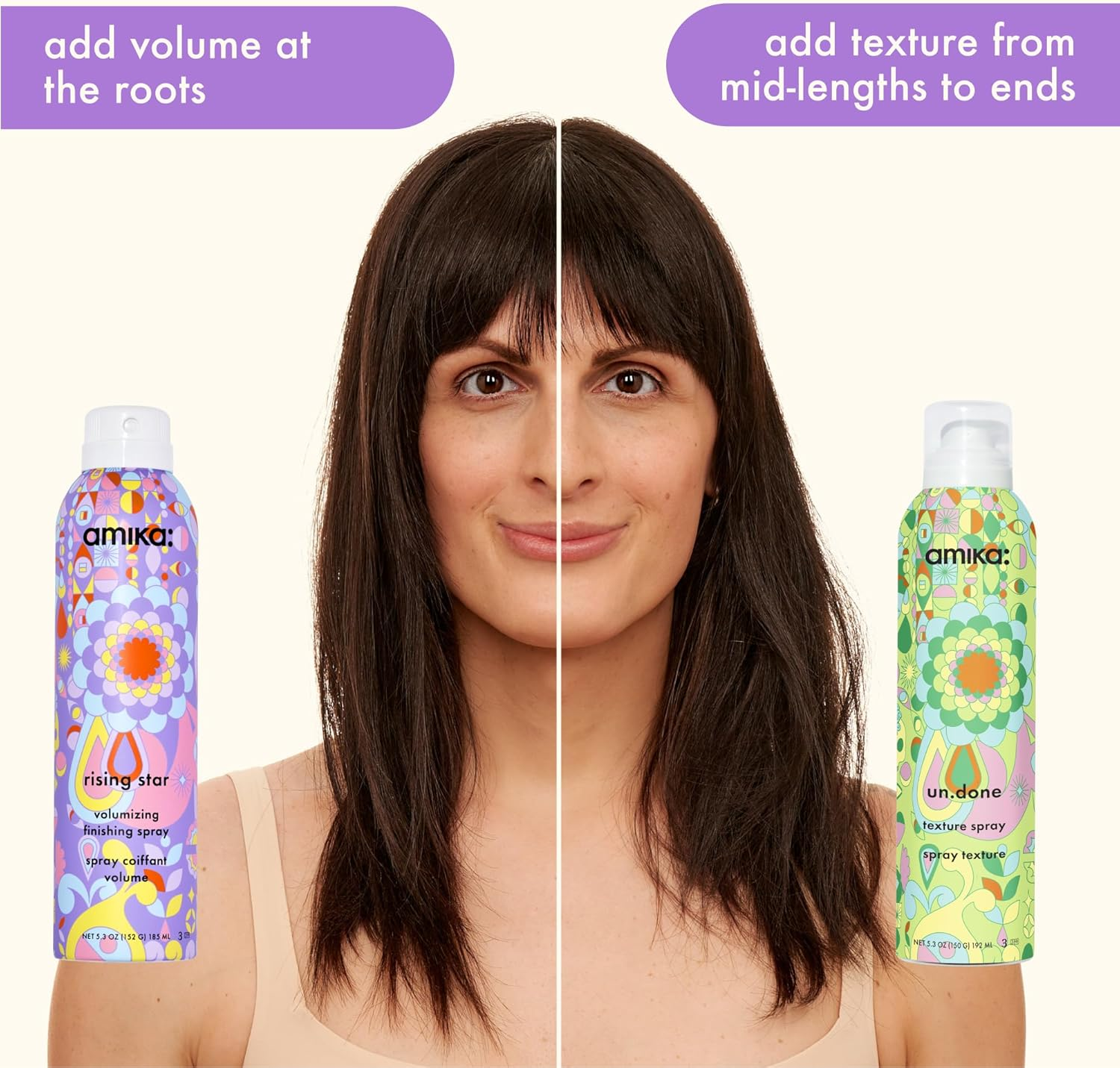 Amika Rising Star Volumizing Finishing Spray 185Ml image number 3