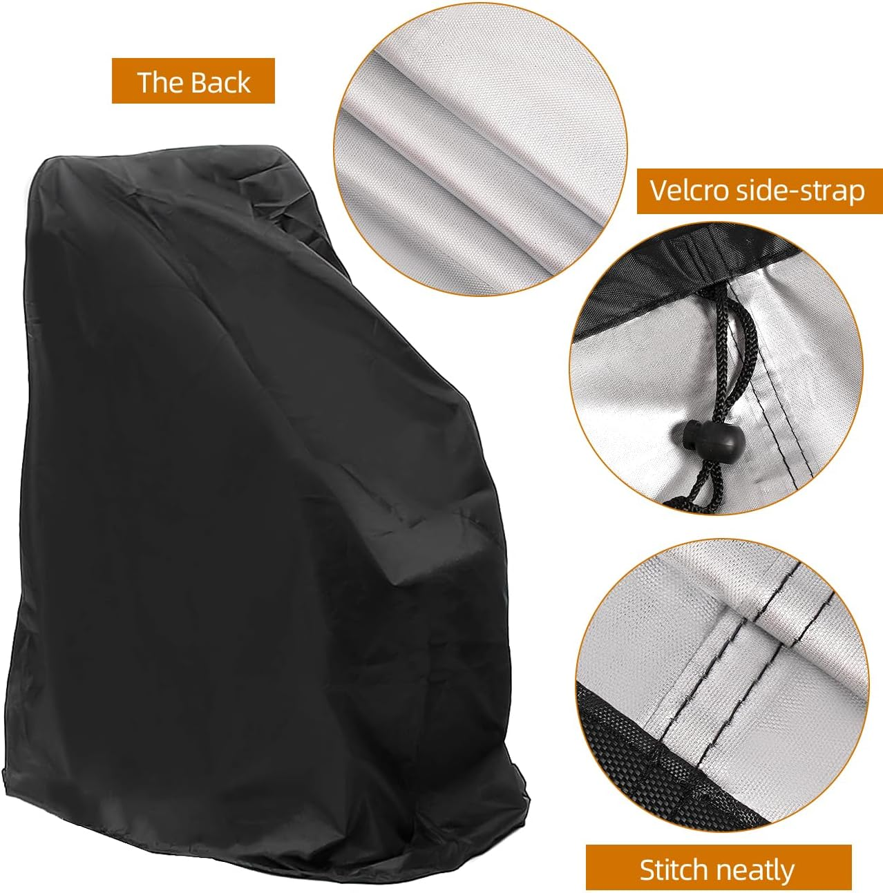Heavy Duty Waterproof & Dustproof Electric Wheelchair Cover - Prevent Rain, Wind, Dust, Sun, UV for Indoor & Outdoor image number 2