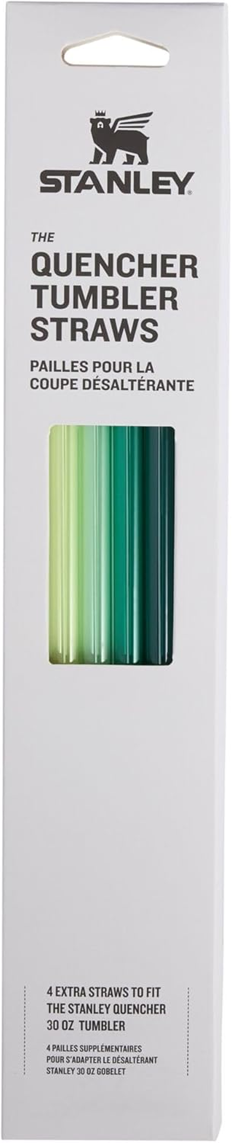 Stanley Reusable Quencher Straws | 4-Pack of Bpa-Free, Reusable Straws for Clean Drinking | Perfect for Stanley'S 40Oz Tumblers | Clear