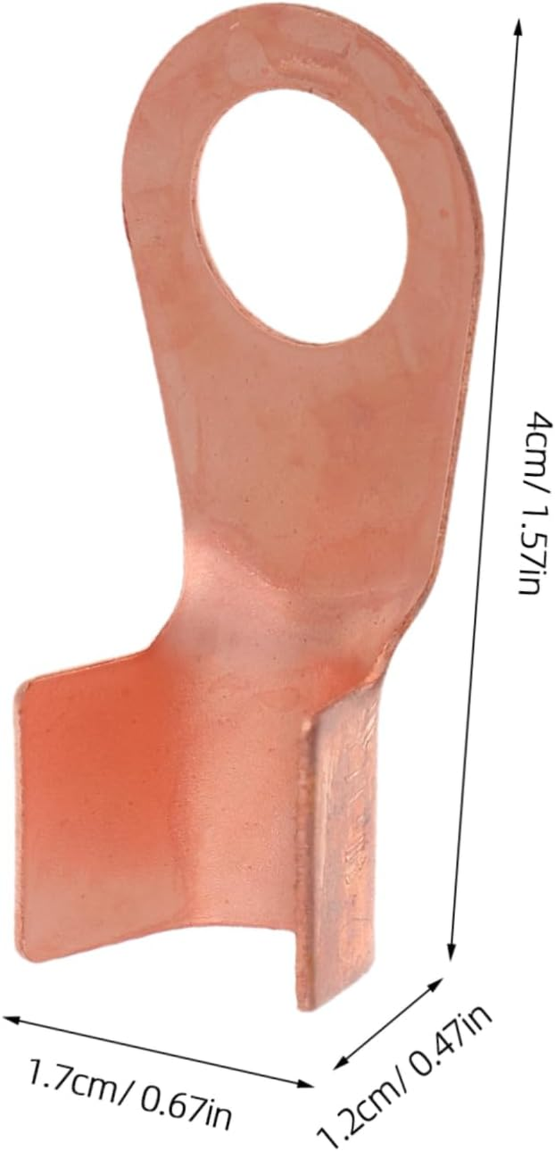 Garneck 20Pcs Sturdy Grounding Clip Tail Connector for Magnetic Welding Wire Tail Automotive Welding Ground Clamp image number 4