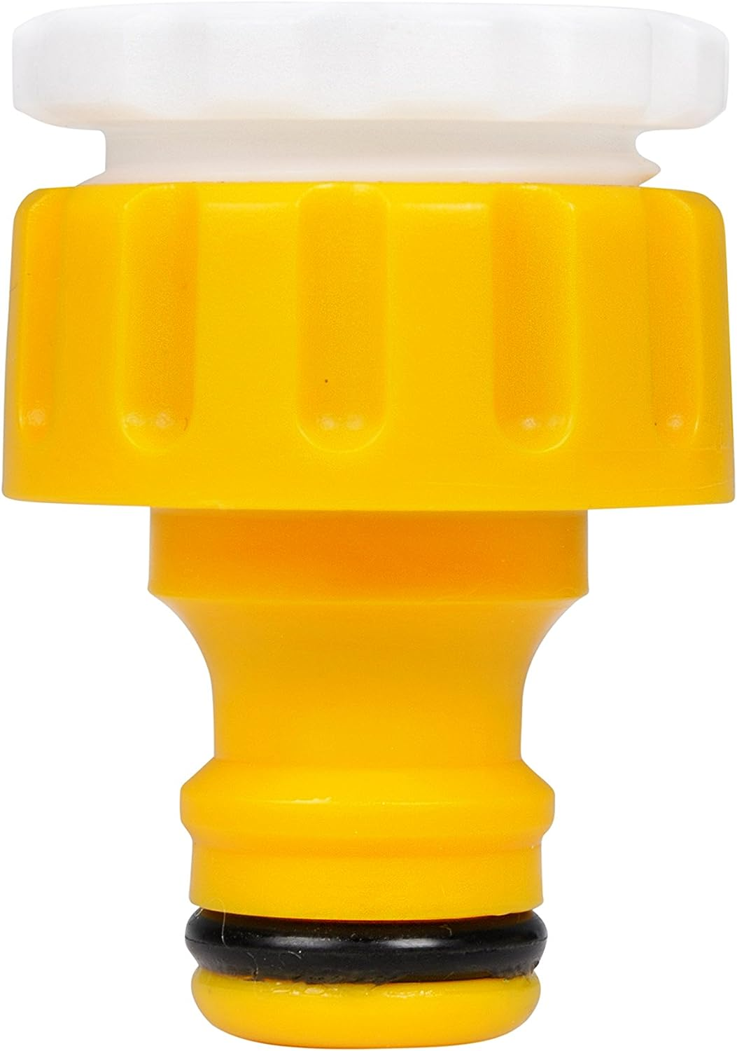 Hozelock 2175P9000 1/2-Inch and 3/4-Inch Outdoor Tap Connector Yellow, 1 - Pack image number 3