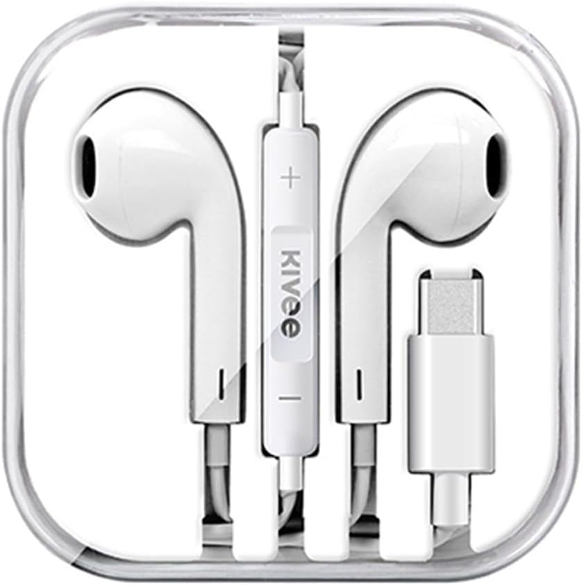 KIVEE MT31 Earphone with Type-C Interface 1.2M White image number 1