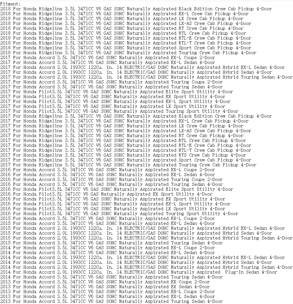 Car Spare Accessories Left Front Door Handle End Bezel for Honda Accord 72184T2AG21 2013-2019 2020 2021 image number 4
