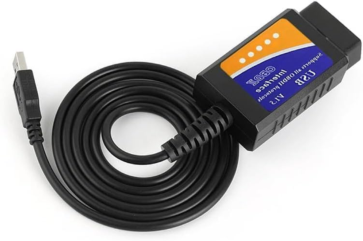 OBD2 USB Adapter ELM327 V1.5 Car Diagnostic Device Automotive OBD2 USB Scanner Code Reader Diagnostic Tool image number 4