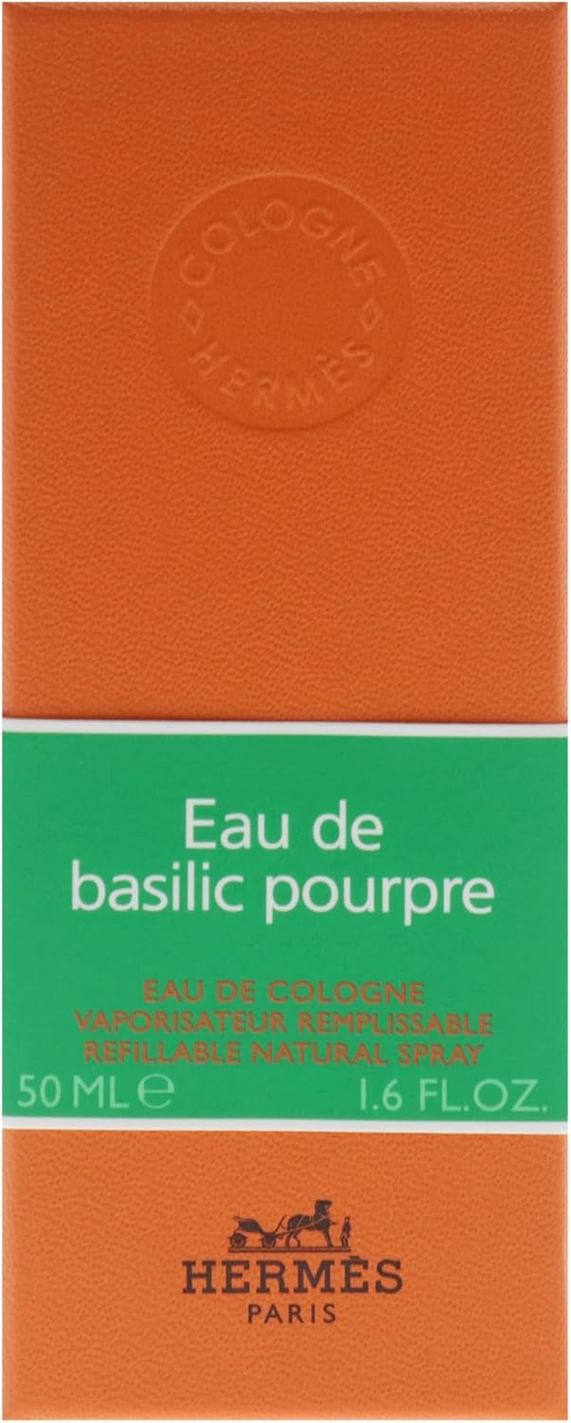 Eau De Basilic Pourpre by Hermes for Women - 1.6 Oz EDC Spray (Refillable) image number 2