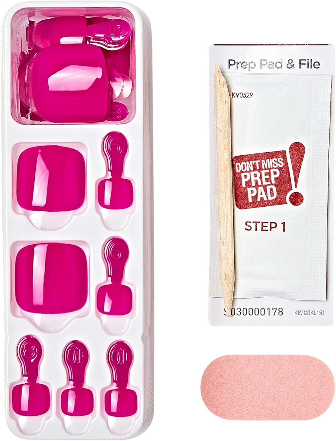 Impress Press On-Pedicure- Almost There image number 2