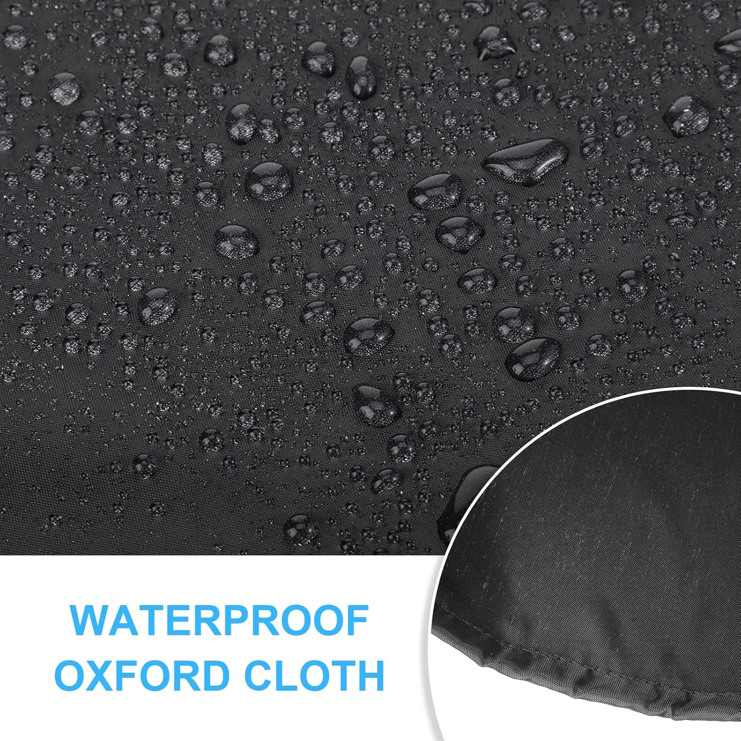 Side Mirror Cover, 4PCS Car Side Mirror Snow Cover Protects from Ice Snow Frost Dew Rain Bird Poop, Auto Rearview Protection Cover Universal Size for Cars, Black image number 2