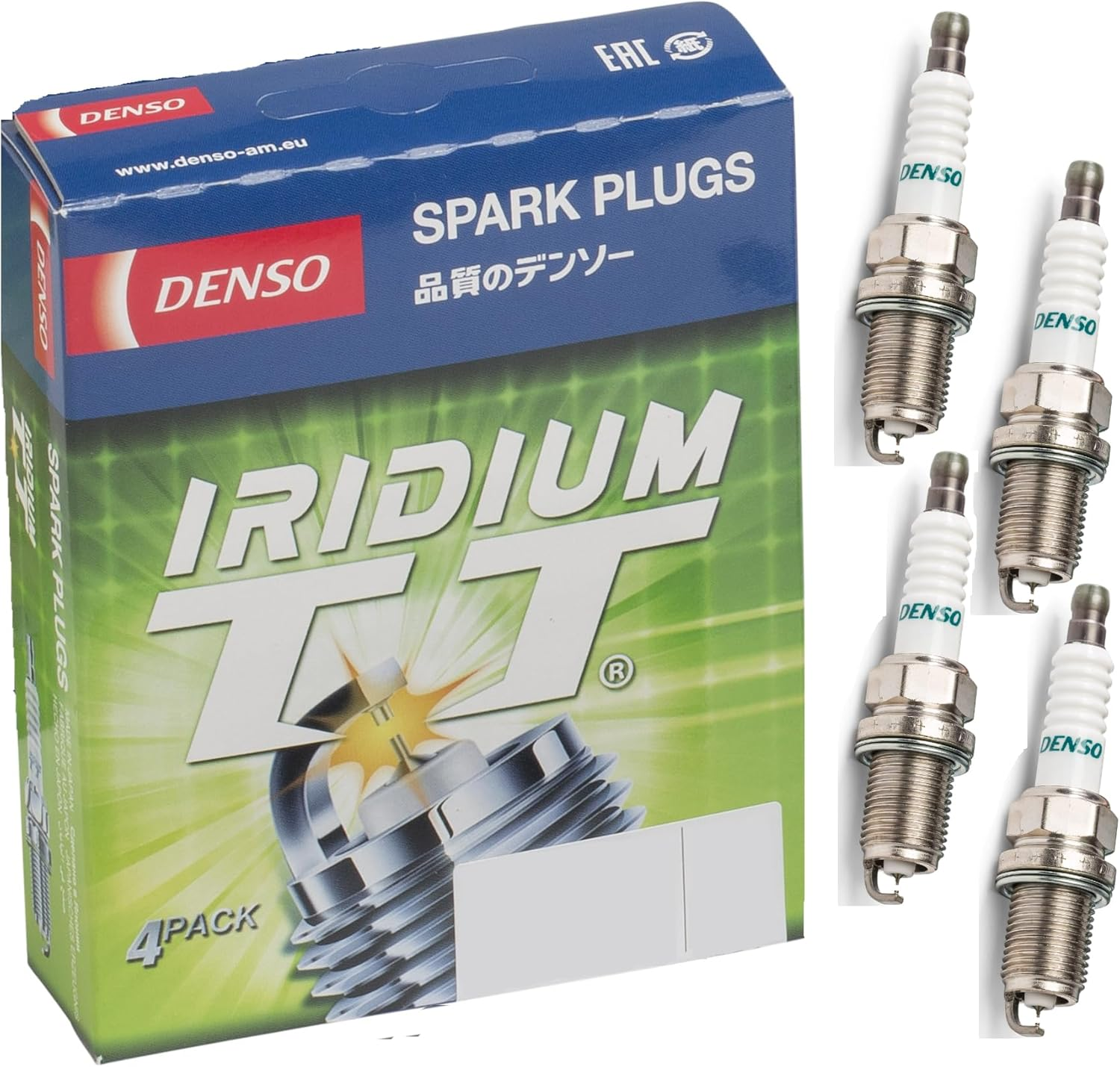 Denso IKH20TT (4PK) Spark Plugs image number 4