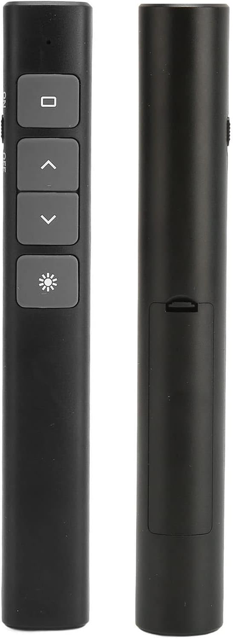 Presentation Clicker Wireless Presenter Remote Clicker, Presentation Clicker 2.4G RF Chip ABS Silicone Buttons Portable Plug and Play Wireless Presenter Remote for Keynote/Ppt/Mac/Pc/Laptop image number 1