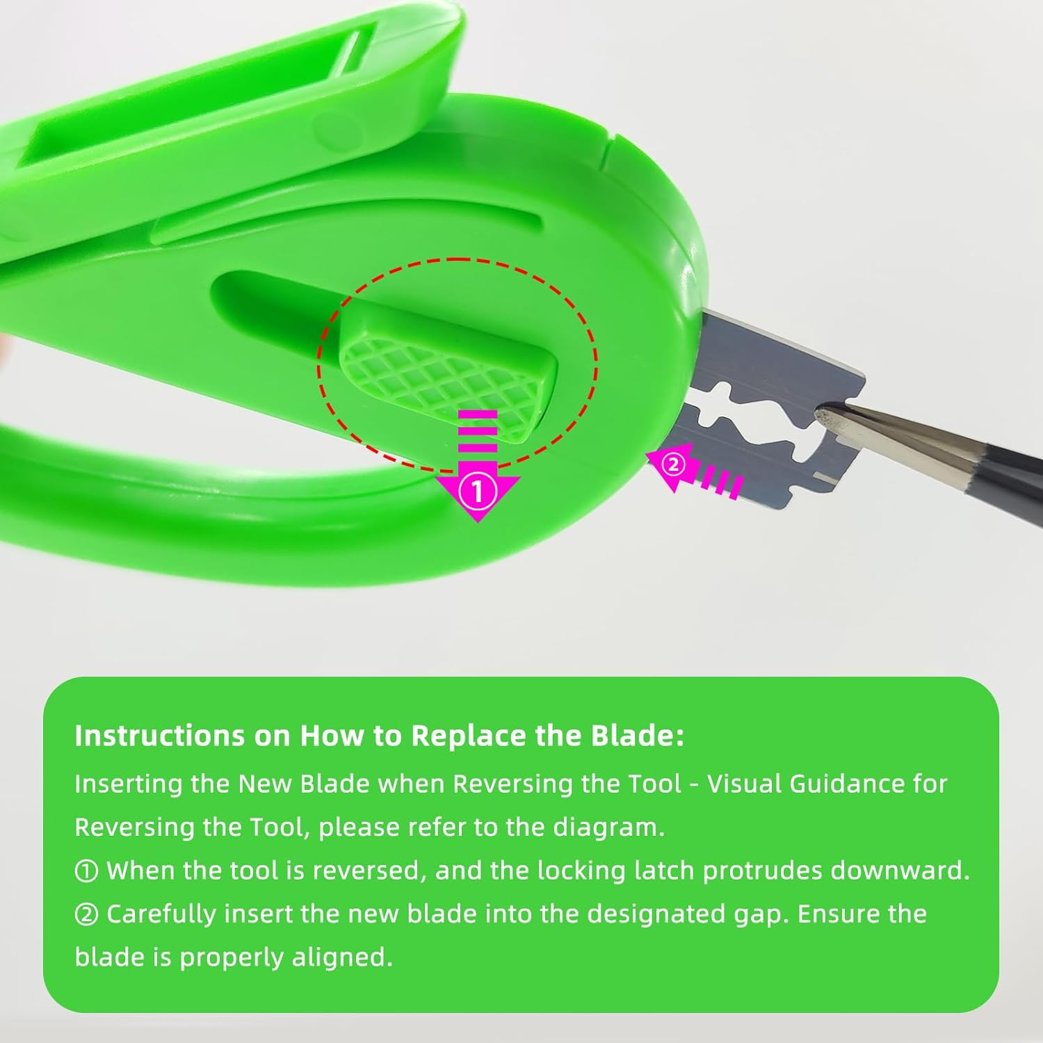 YAMXIN 2-Pack Wrapping Paper Cutter with 10 Replaceable Blades, Gift Wrap Cutter Suitable for Most Wrapping Paper image number 1