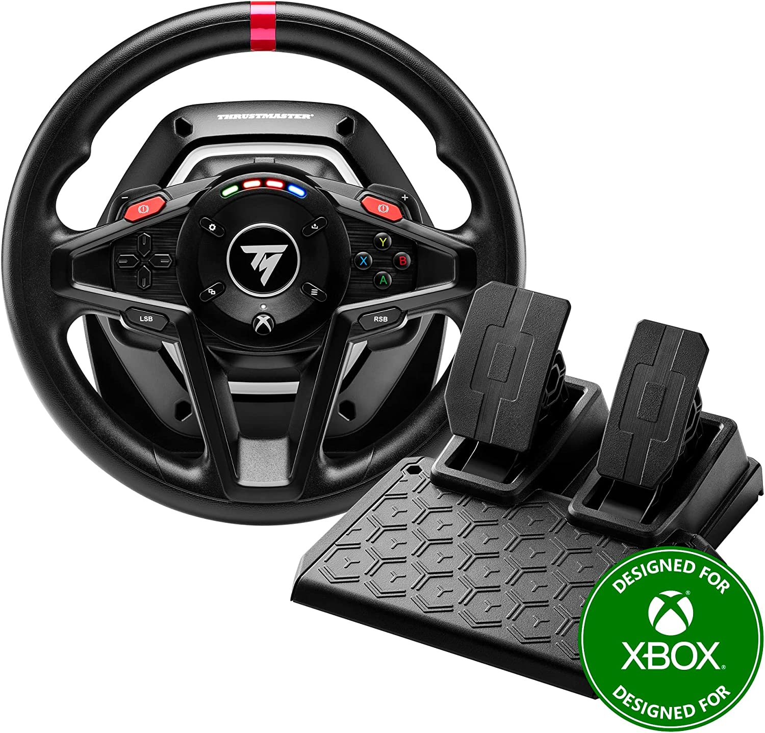 Thrustmaster T128 Force Feedback Racing Wheel with Magnetic Pedals, Xbox Series X|S, Xbox One, PC image number 3