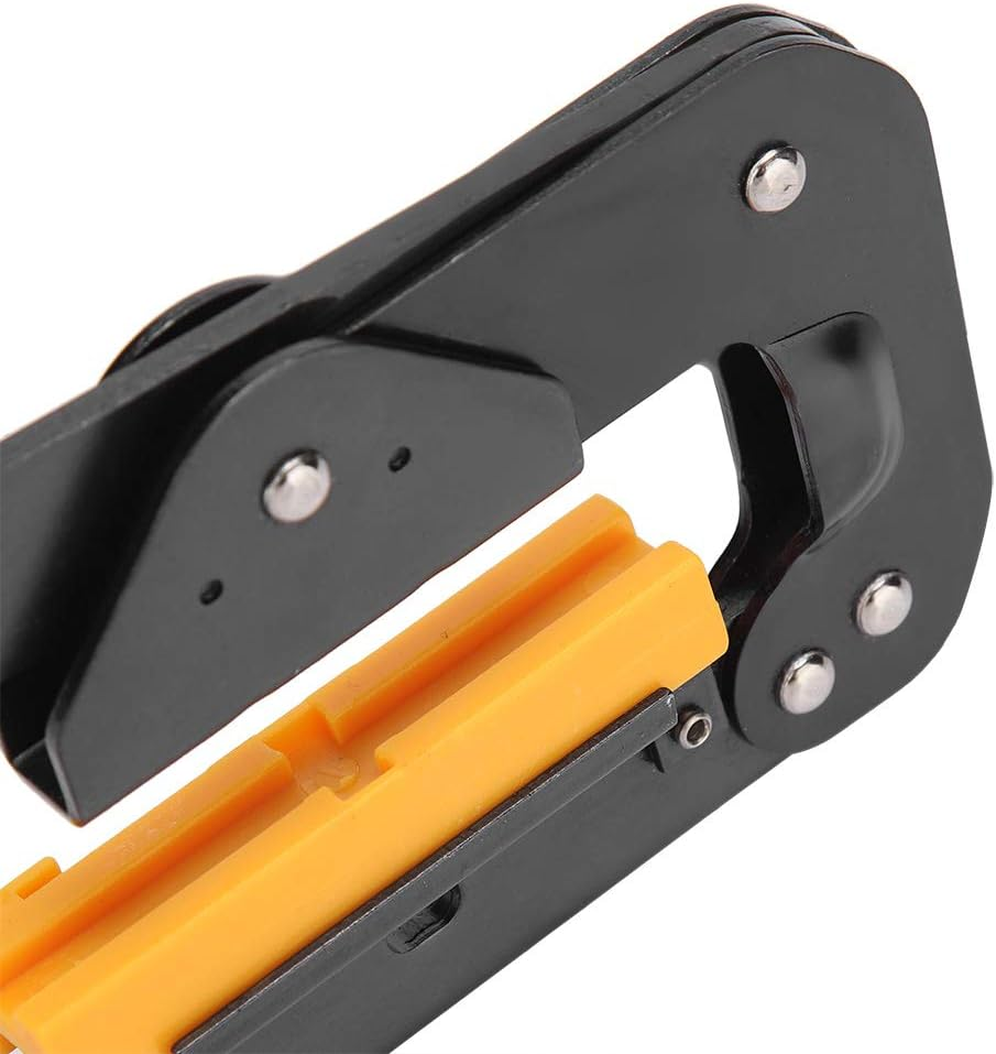 YTH214 Computer Flat Cable Crimping Pliers Terminal Cutting Nipper Tool High-Quality Steel Durable Ergonomic Handle for PC Accessories 26 28 29 Series IDC Male Female Sockets image number 5