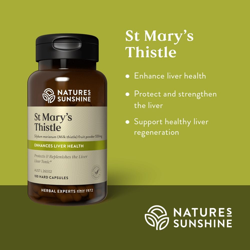 Nature'S Sunshine St. Mary'S Thistle 100 Capsules image number 4
