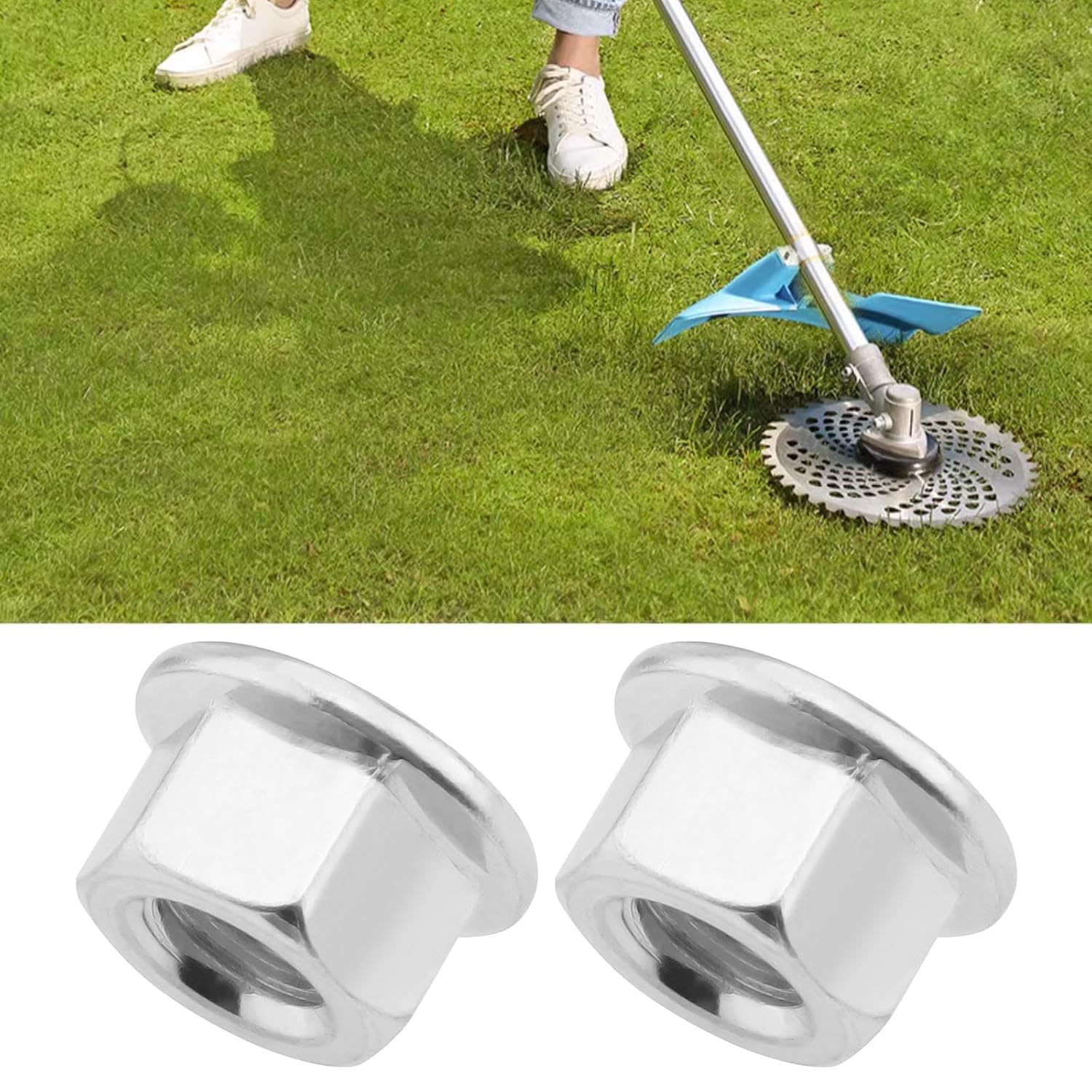 Emagtech 8Pcs SBD Chainsaw Bar Nuts Compatible with Stihl Compatible with Echo Compatible with Homelite Compatible with Husqvarna Chainsaw Sprocket Cover Bar Nut