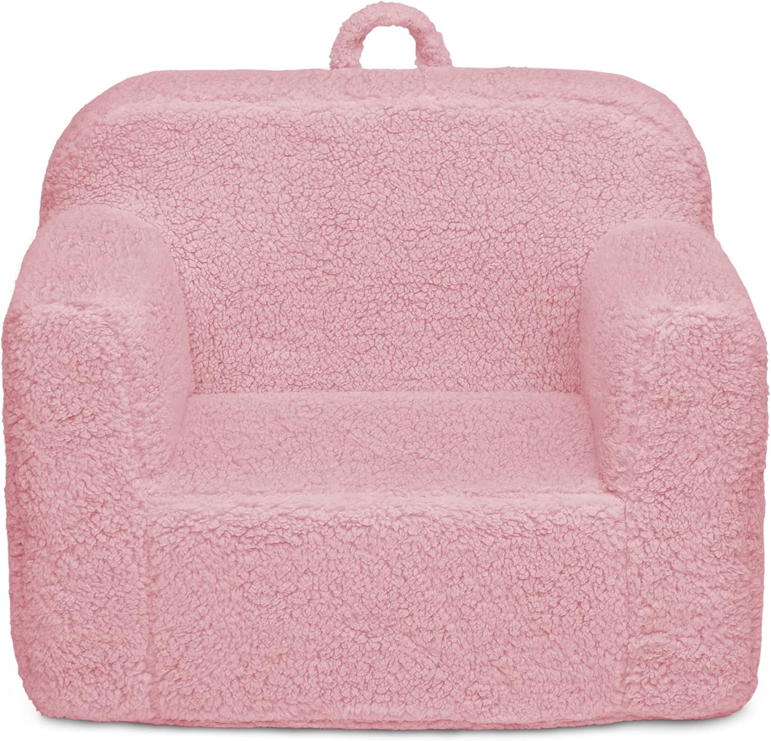 Delta Children Cozee Sherpa Chair, Pink