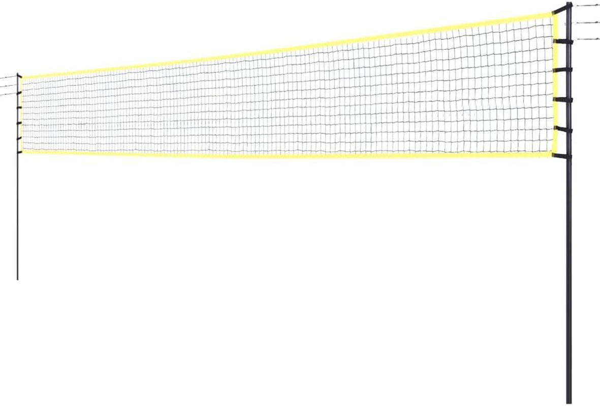 Everfit 9M Portable Volleyball Net Set with Ball Boundary Lines Badminton Tennis image number 1