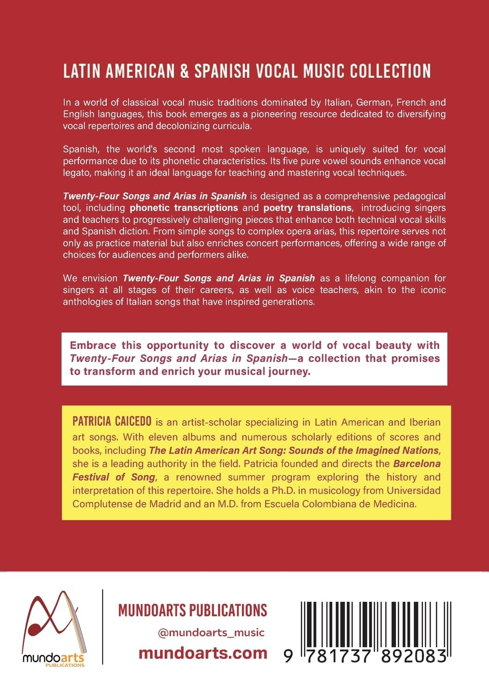 Twenty-Four Songs and Arias in Spanish: from XV to XXI Centuries. Medium-High Voices image number 1