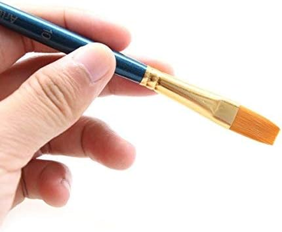 AOOK 80 Pieces Paint Brush Set Professional Paint Brushes Artist for Watercolor Oil Acrylic Painting (8-Pack 80Pcs) image number 2