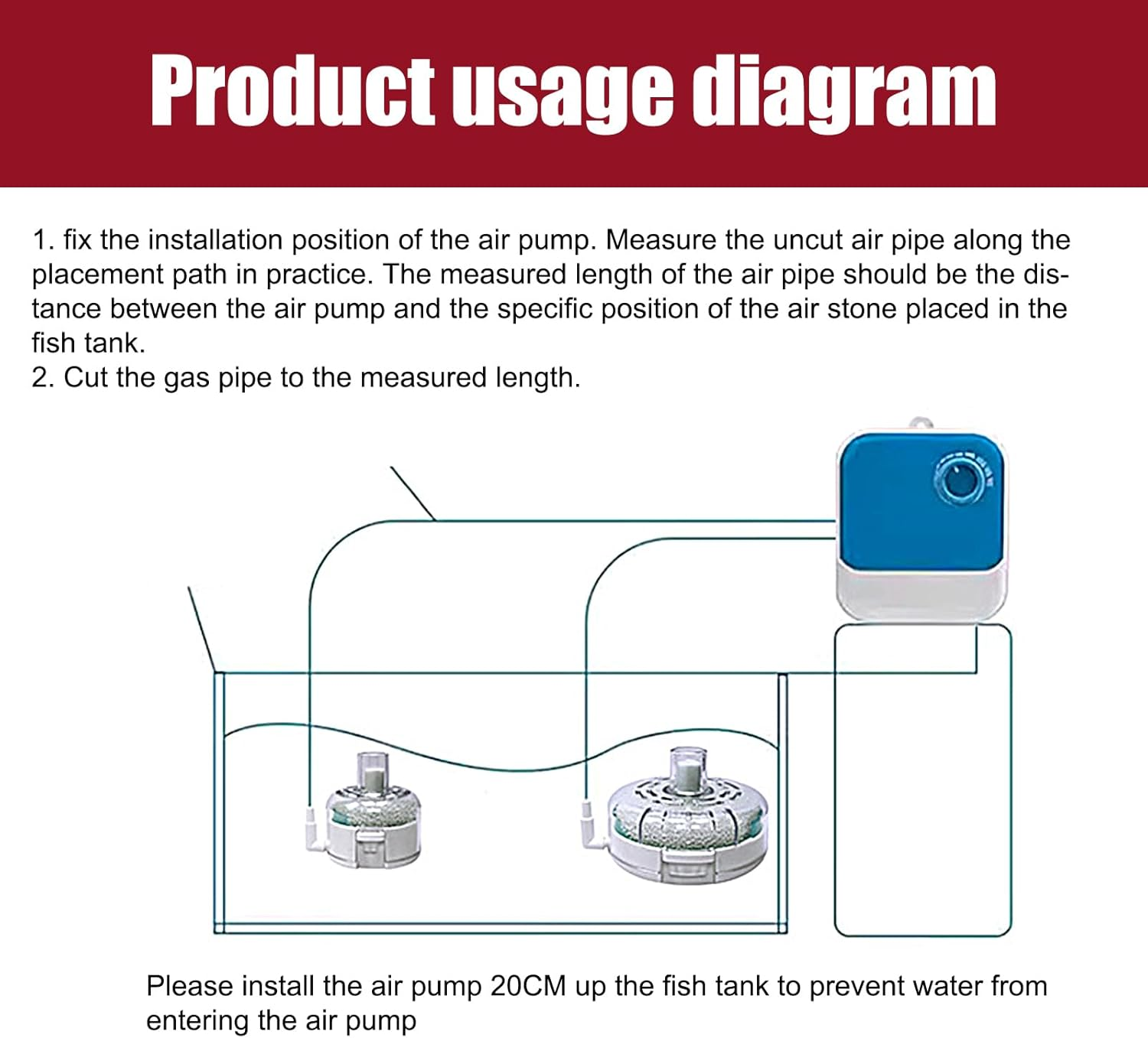 Mini Aquarium Filter | Small Fish Filter | Purifier Pump Aerator for Terrarium Saltwater Breeding Turtle Pond Shrimp Applications