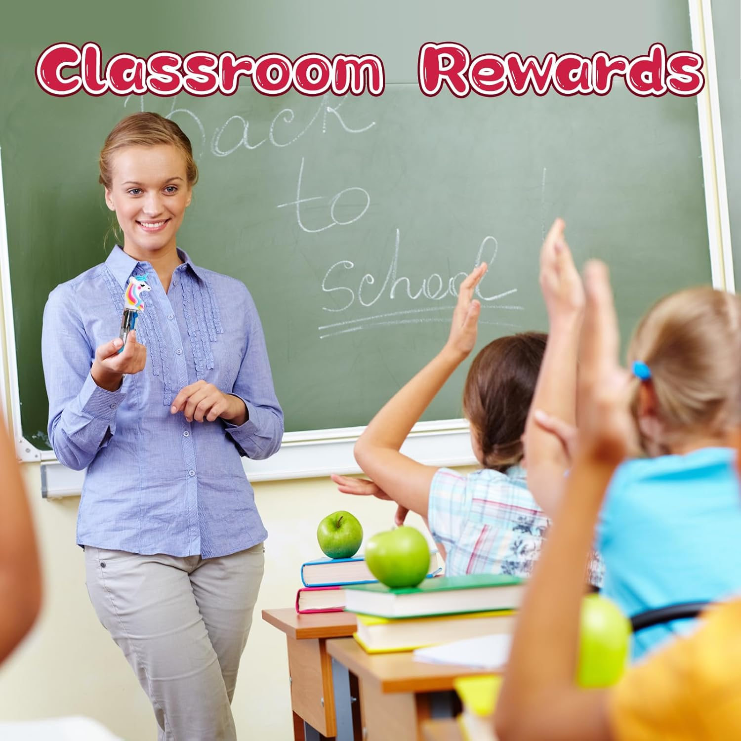 24 Pcs Mini Multicolored 4-In-1 Cute Retractable Ballpoint Pens for Kids Party Bag Fillers, Fun Novelty Cartoon Multi Color Ballpoint Pen Bulk for Classroom School Supplies Party Favors Girls image number 4