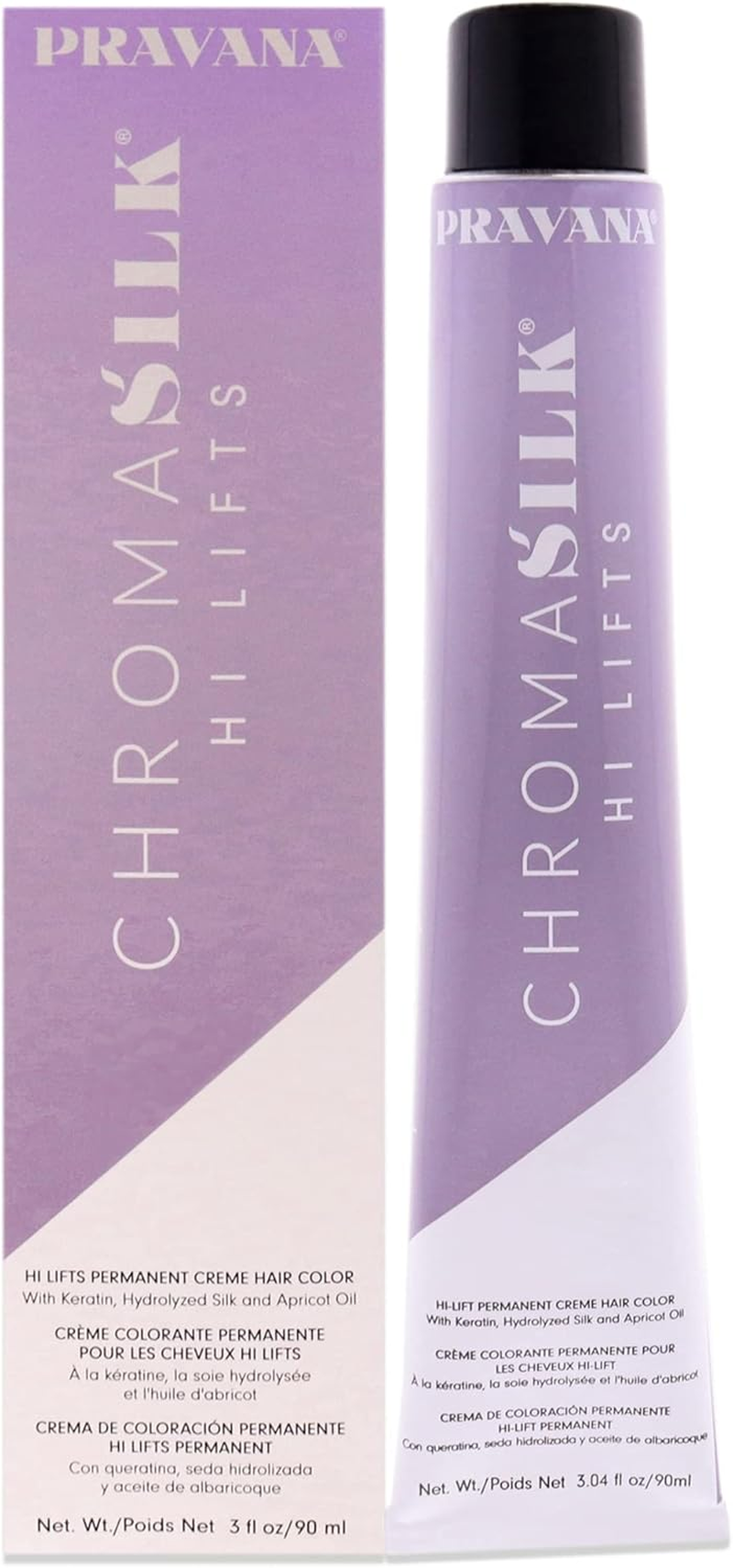 Pravana Chromasilk Hi Lift Permanent Hair Color 90 Ml, Violet Blue image number 2