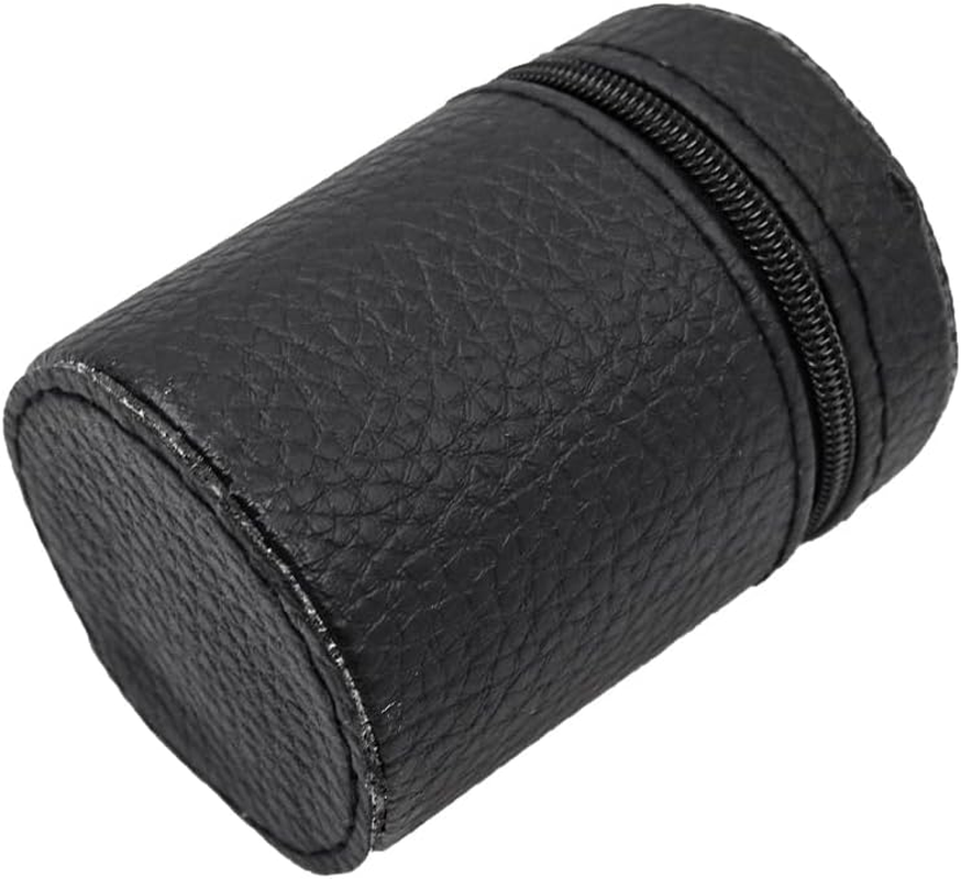 Set of 4 NUZAMAS Stainless Steel Shot Cups 70Ml Portable Wine Cups Drinking Vessel with Leather Carrying Case for Hiking Camping Travel Picnic image number 3