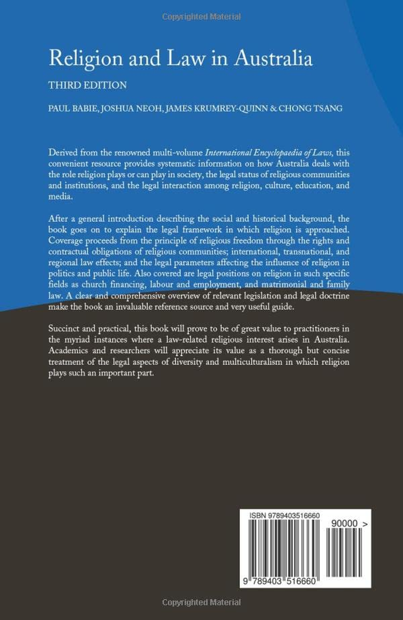 Religion and Law in Australia image number 1