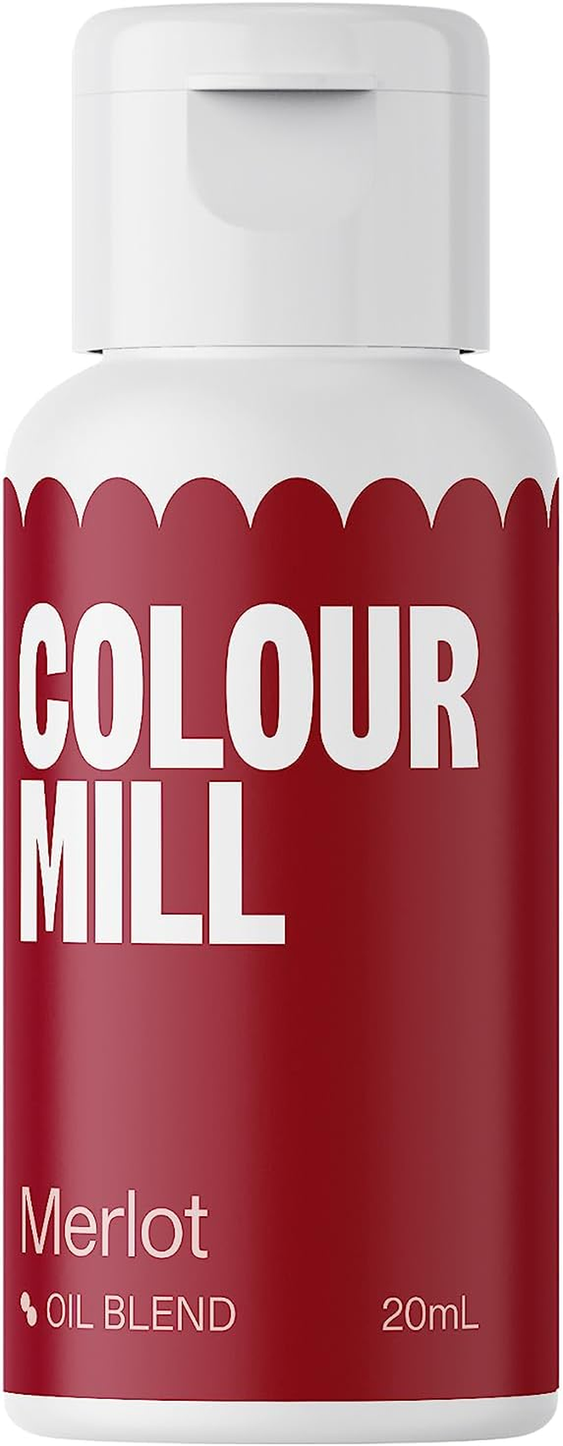Colour Mill Oil-Based Food Coloring, 20 Milliliters Merlot image number 5