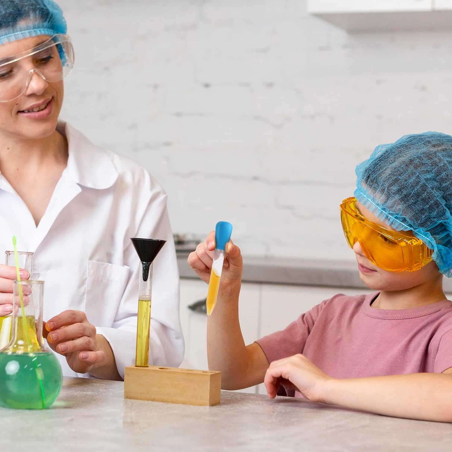 20Pcs Liquid Droppers Silicone 5Ml with a Clean Brush Plastic Pipettes Eye Dropper with Bulb Tip for Candy Mold,Candy Molds Gelatin Maker,Industrial Science and Crafts Projects image number 4