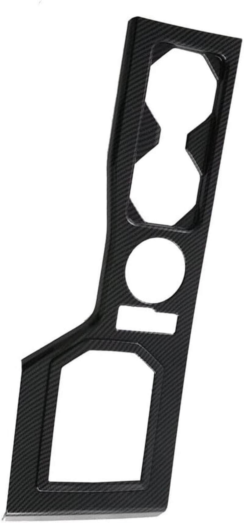 GZBFTDH Carbon Fiber Gear Shift Panel Cover Accessories for Mitsubishi Triton 2024 2025, Car Parts Protector Guard Plate ABS image number 1