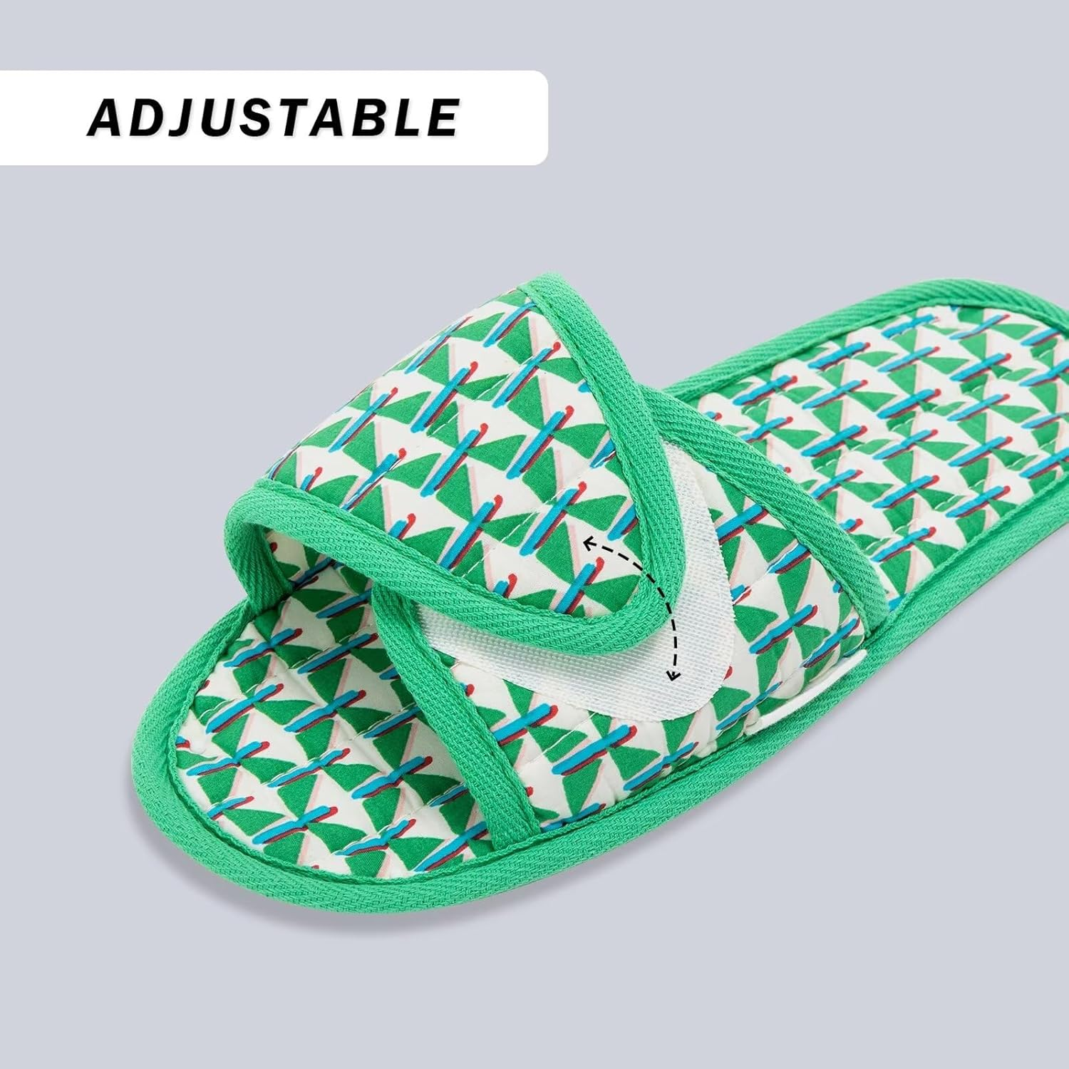 EUXTERPA Slippers for Women Comfort Memory Foam House Slipper Fuzzy Wool-Like Plush Fleece Indoor Outdoor Anti-Skid Home Shoes image number 6