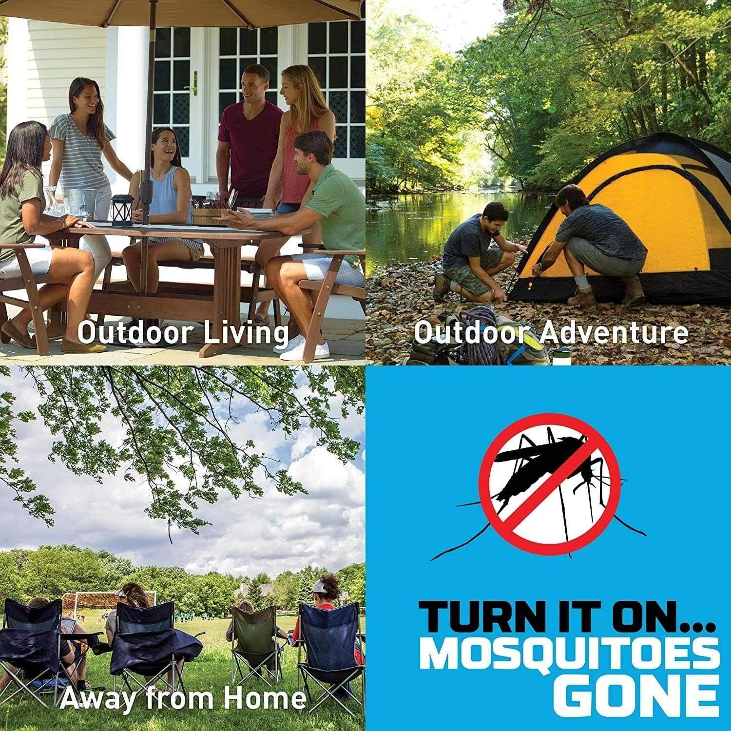 Thermacell Mosquito Repeller Refill Pack, 12-Hour Protection, 21M&sup2; Area of Coverage, Scent-Free, Compatible with All Devices, Pack of 3 Mats + 1 Fuel Cartridge image number 5