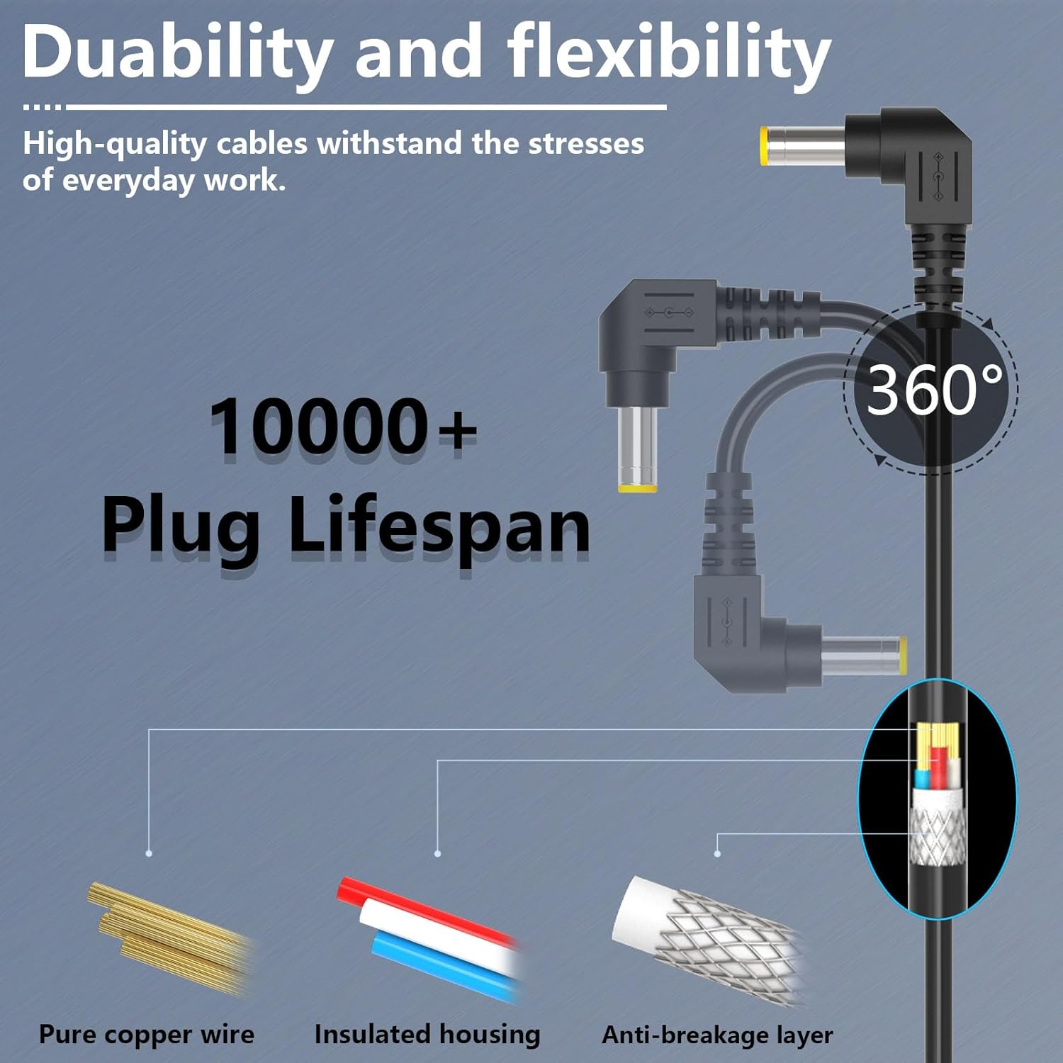 65W 19V Wireless Bluetooth Speaker Charger Cable for JBL Boombox 1 2 3, Power Supply for JBL Xtreme, Xtreme 2, Xtreme plus & Fugoo XL Bluetooth Speaker Box, Boost Soundbar Power Supply Adapter image number 4