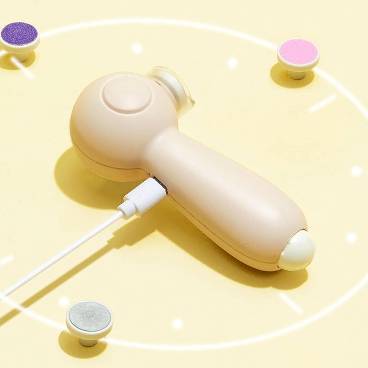 Bird Nail Grinder, Electric Parrot Beak Trimmer, Multi-Purpose Pet Grooming Tool, 6 Grinding Heads for Cockatiels, Hamsters, Small & Rodents and Many More image number 1