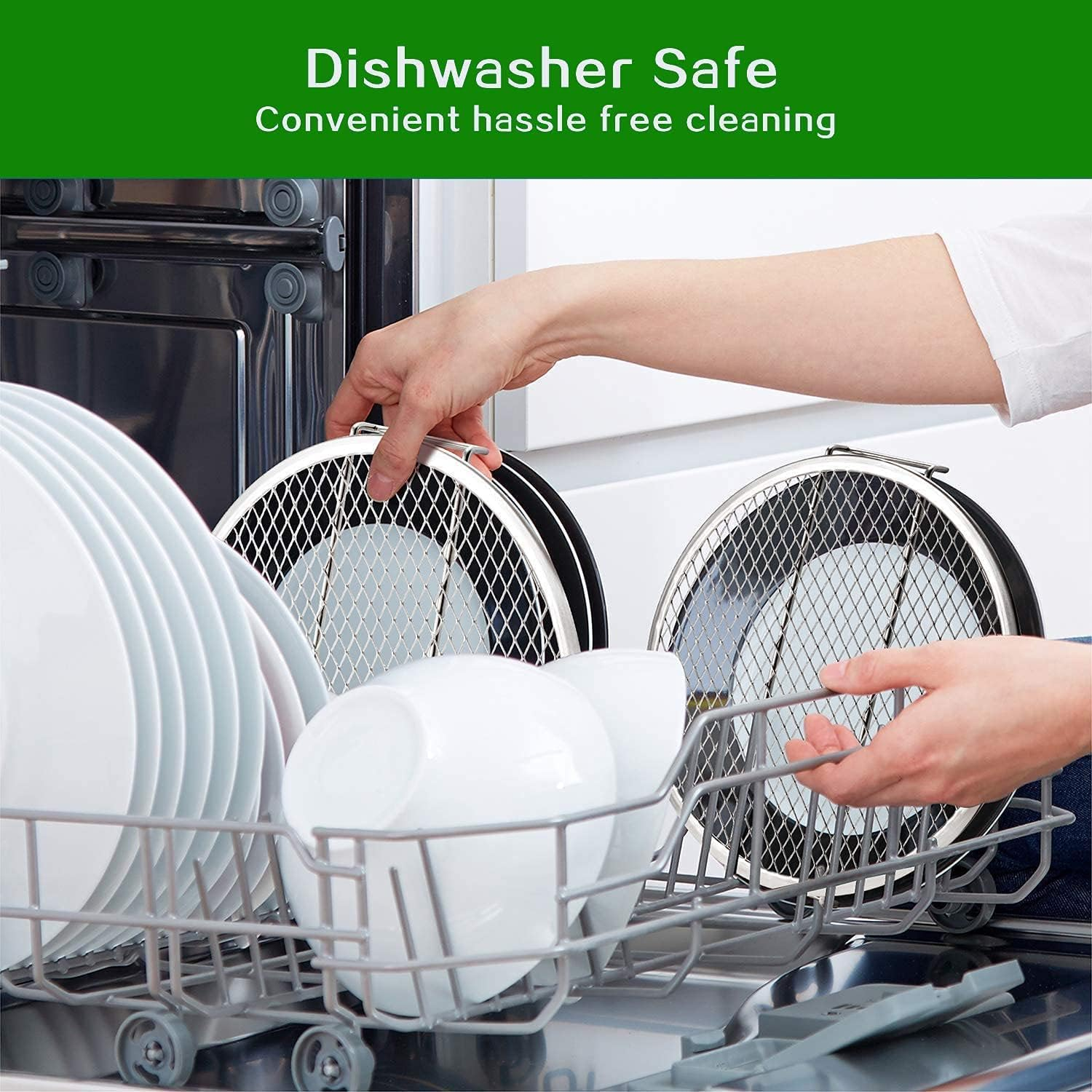 TINGJUNN Dehydrator Rack, Stainless Steel Stand Accessories, Pressure Cooker & Air Fryer for Instant Pot Air Fryer 8 Quart. image number 2