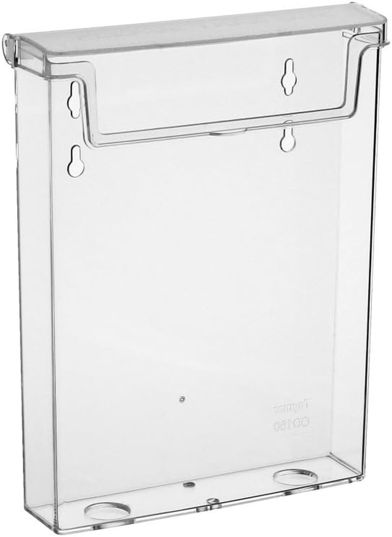 TAYMAR DIN A5 Brochure Holder, Brochure Box with Lid, Weatherproof (Also Suitable for Outdoor Use) image number 2
