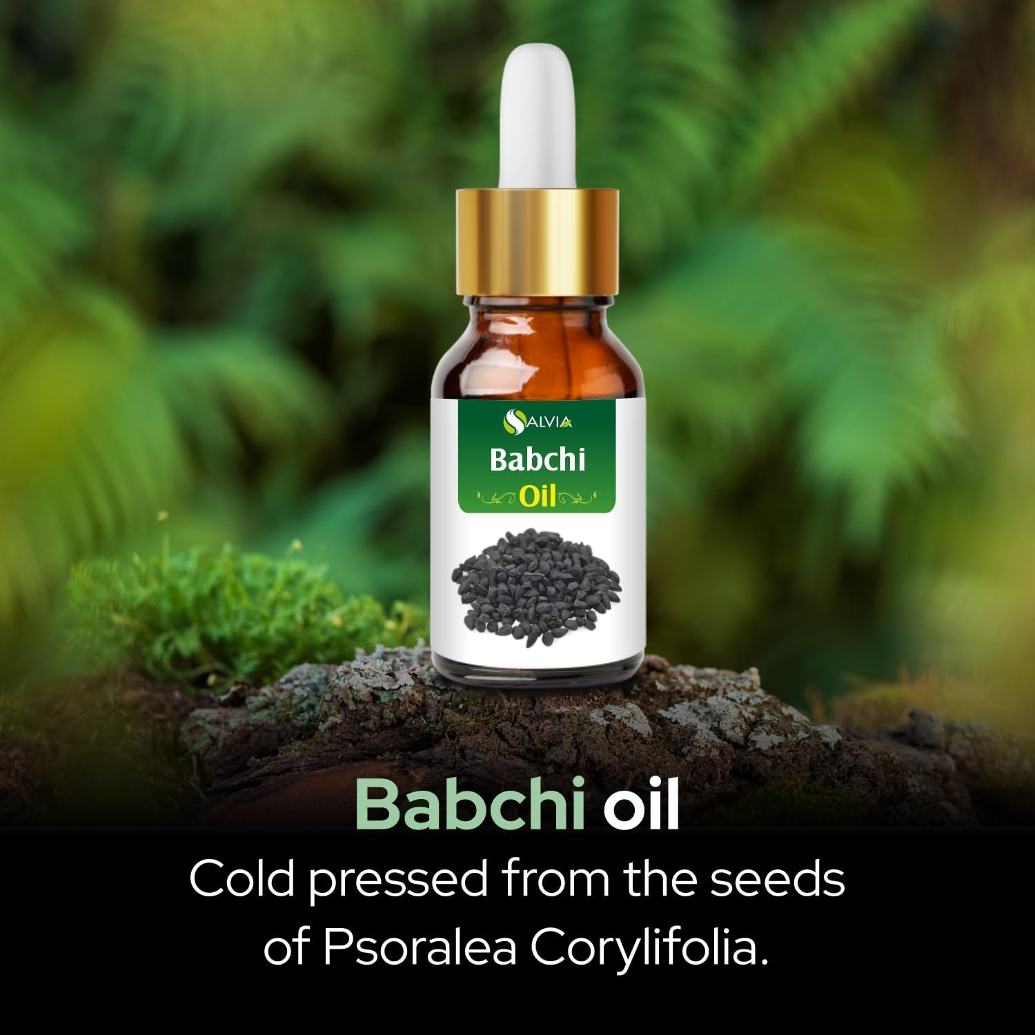 BABCHI OIL (PSORALEA CORYLIFOLIA) 100% NATURAL PURE CARRIER OIL 30ML image number 2