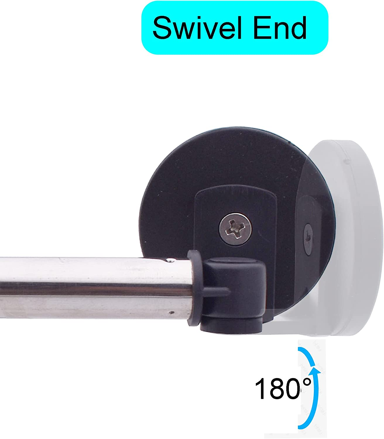 YYST 29" (74CM) Magnetic Anchor Chart Holder Adjustable Magnetic Date Cards Holder Calendar Holder for Kids Crafts, Classroom Calendar, Classroom Decor W O Rings - Black - 2 image number 1