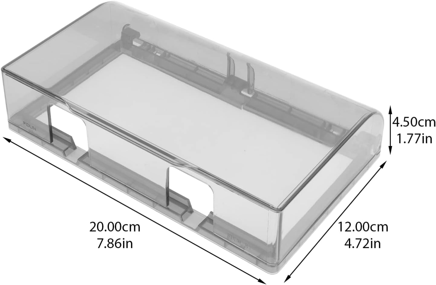CLISPEED 2Pcs Light Switch Protector Wall Outlets Cover Electrical Outlet Covers Two Gang Receptacle Protector Outlet Plug Covers Led Outlet Cover Double Mouth Cover Baby Socket Acrylic image number 1