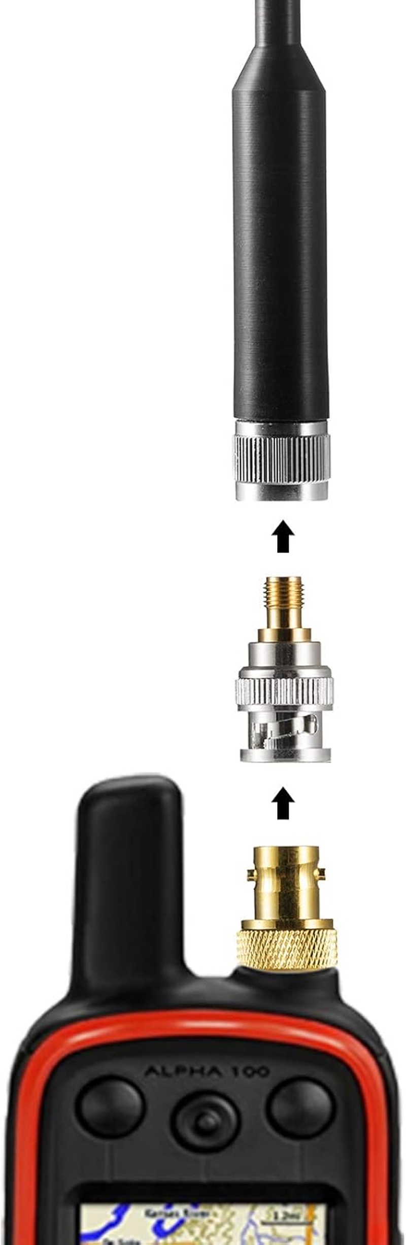 Antenna Quick Connect Kit Compatible with Garmin GPS Alpha 100 200 200I Astro 220 320 430, Eifagur image number 4