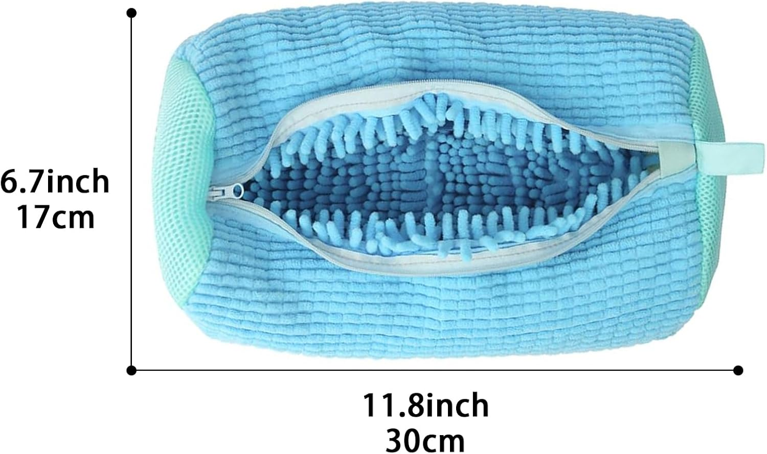 Ogetok 4PCS Shoe Washing Machine Bag Reusable Laundry Shoe Cleaning Bag for Washer and Dryer, 360&deg; Wrap-Around Cleaning Shoe Bag with Zipper & Hook for Sneakers Trainers Canvas Running Tennis Shoes