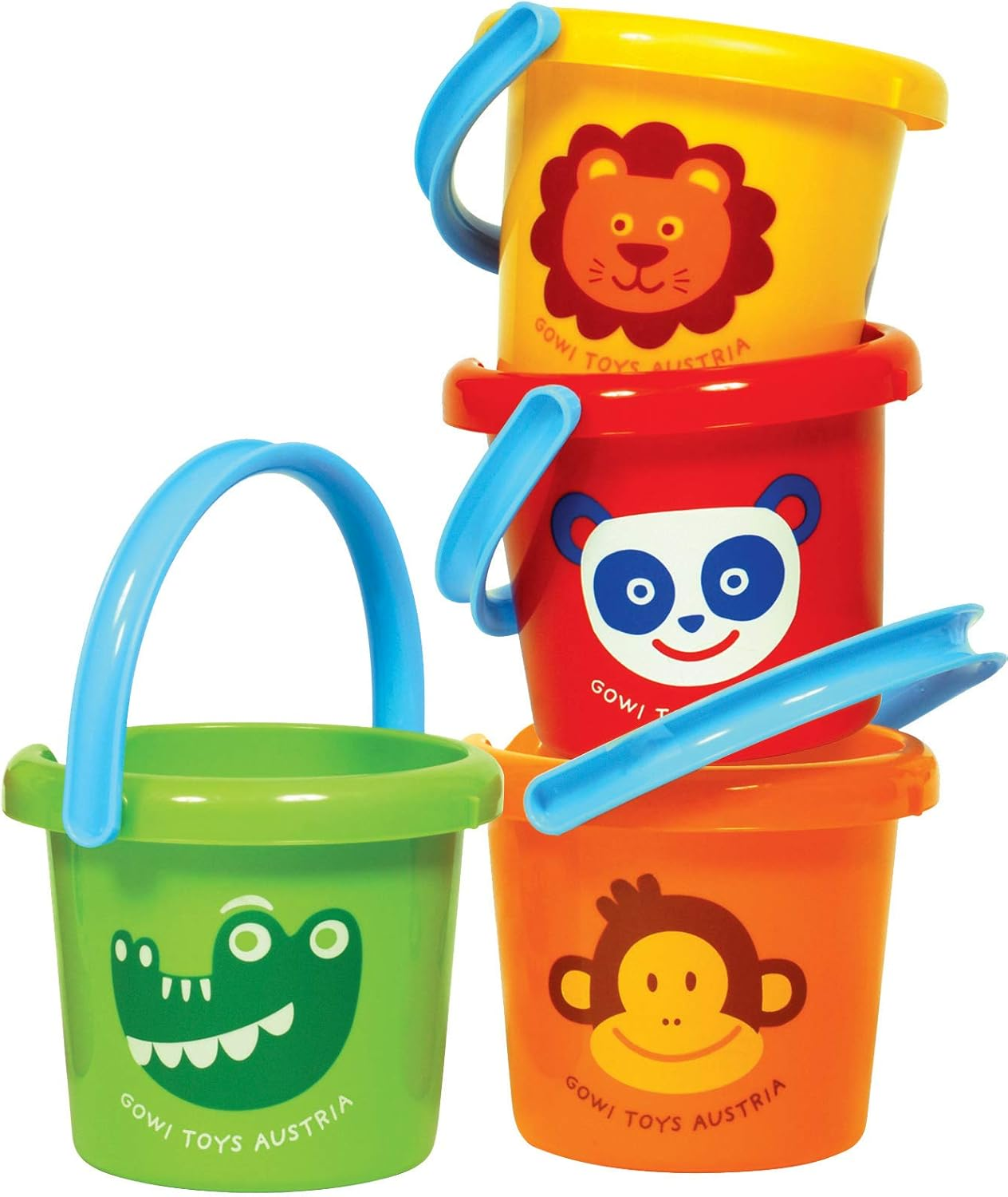 Gowi Toys Sandpit Bucket, 16 Cm Diameter, Multicolor image number 3