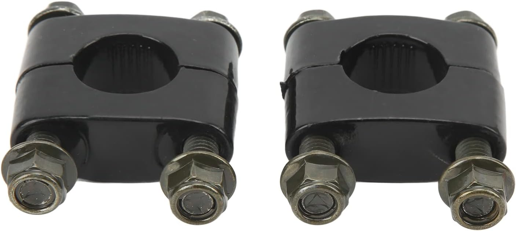 Handlebar Clamp, Solid Fit Ergonomic Design High Strength Motorcycle Handlebar Riser Clip image number 2