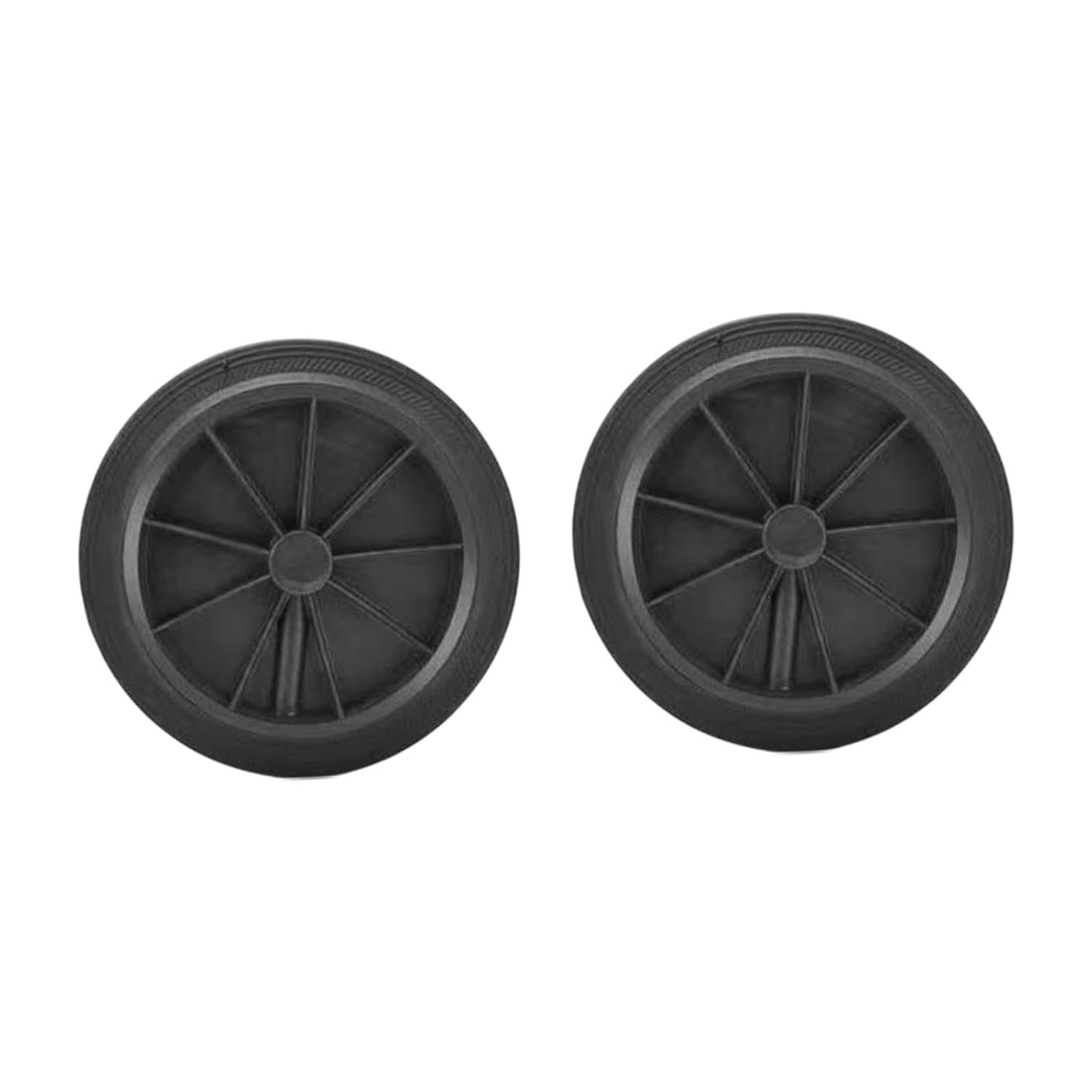 Generic Trash Can Spare Parts Transh Can Wheels Garbage Can Caster Commercial Replacement Garbage Bin Wheels Outdoor Hollow Shaft, Wheels image number 2