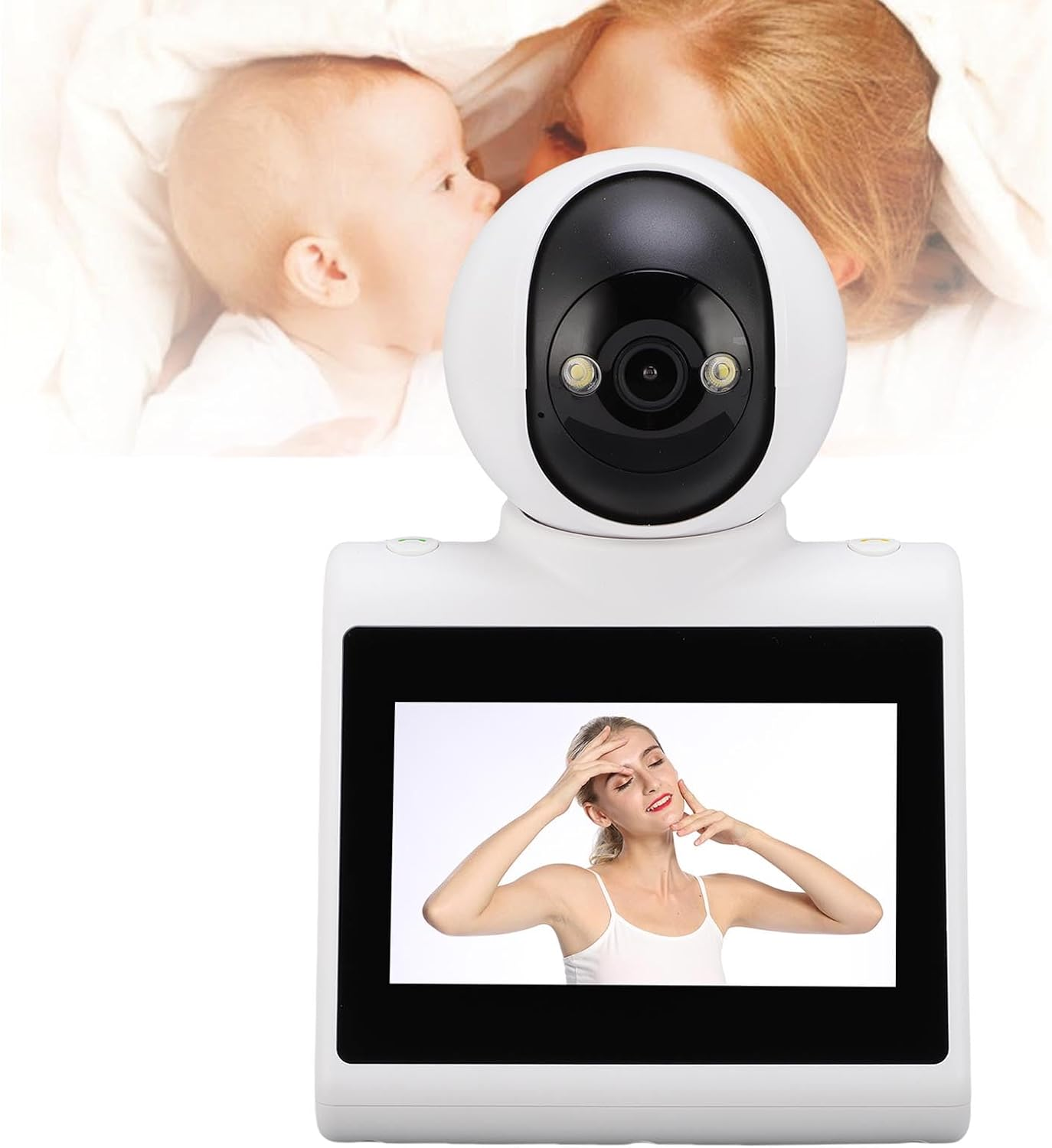 MENDUNER Indoor Smart Security Camera, 2MP HD Dog-Camera, One Tap Video Calling, Motion Detection for Baby and Pet Monitor, Maximum Supported 128G. image number 5